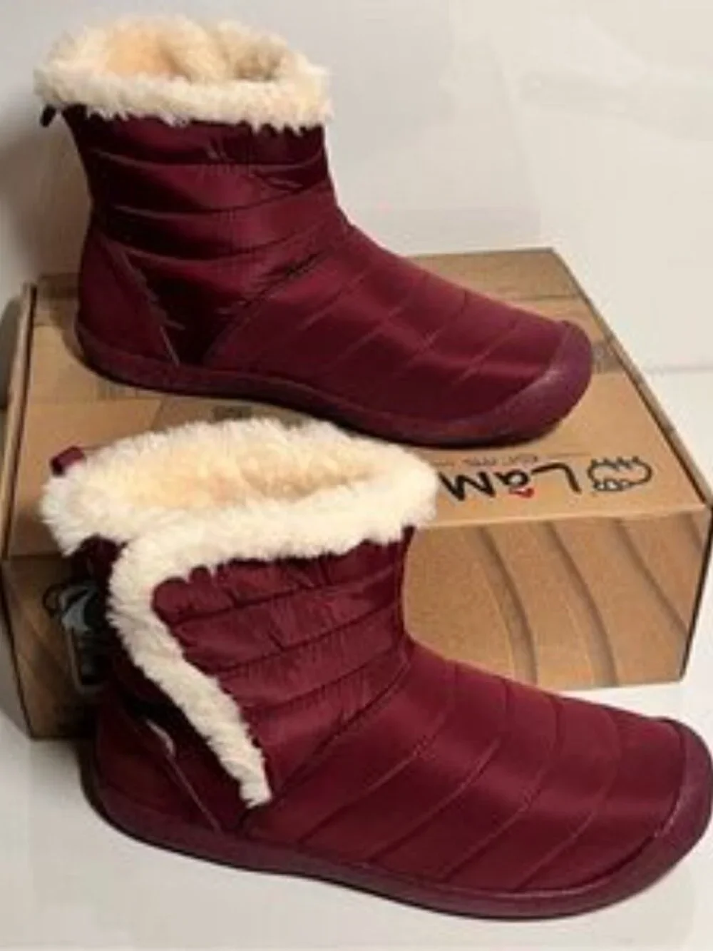 Lamo Alina Water Resistant Memory Foam Puffer Boots